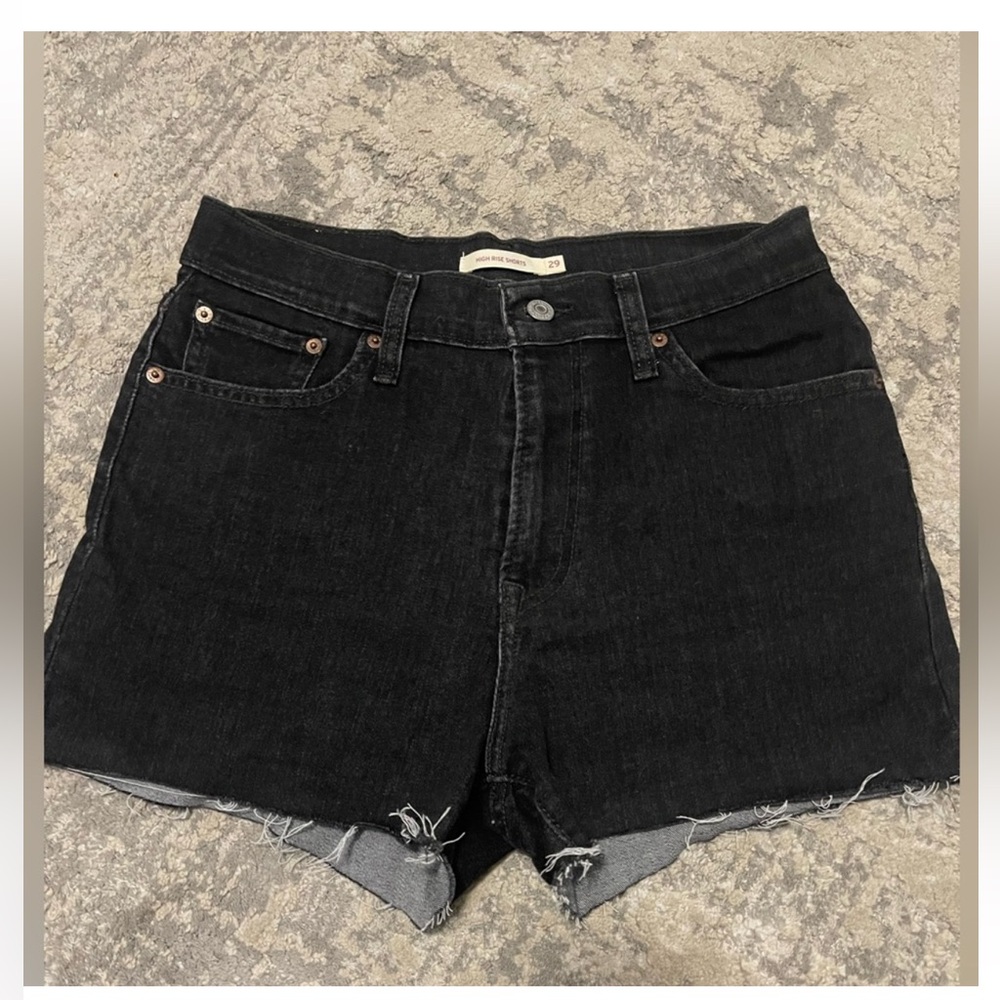 Black Levis Women's Shorts